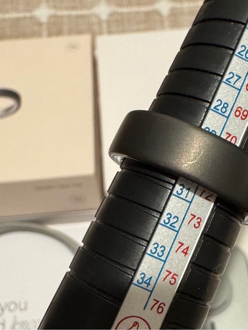 Oura Ring Stealth Black Gen 4 Sz. 14 - Picture 4 of 10